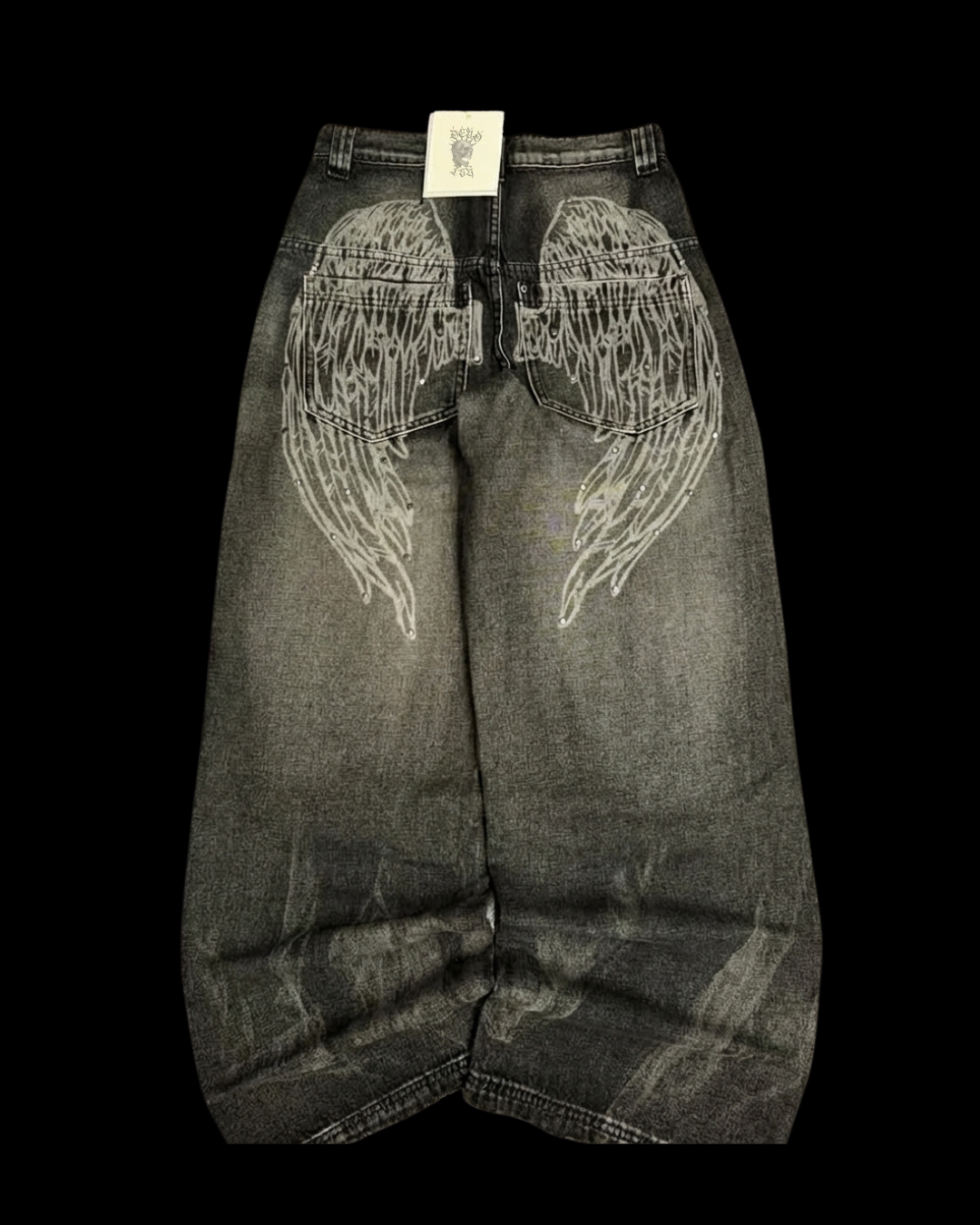 'WINGED' JEANS