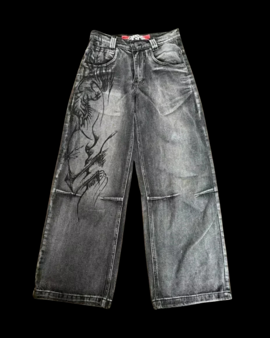 'FLAME WASHED' JEANS