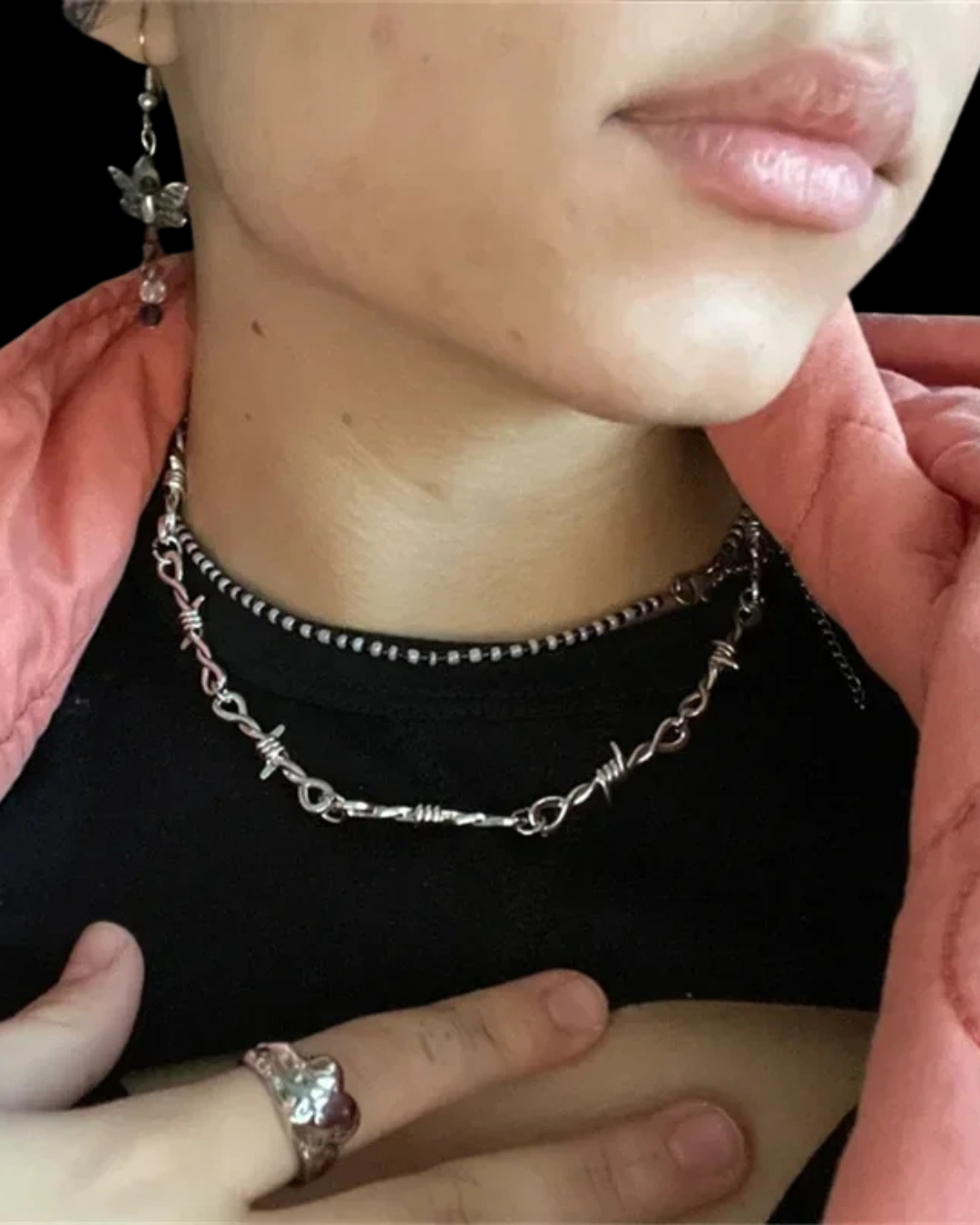 'BARBED WIRE' NECKLACE