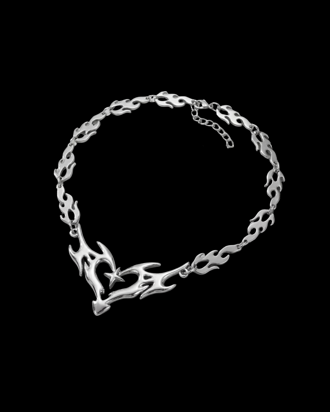 'HEART ON FIRE' NECKLACE