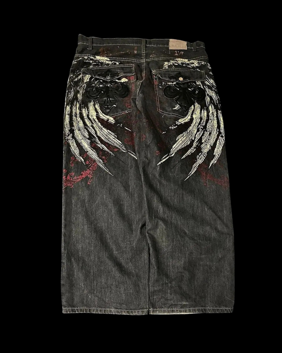 'DEATH WINGED' JEANS