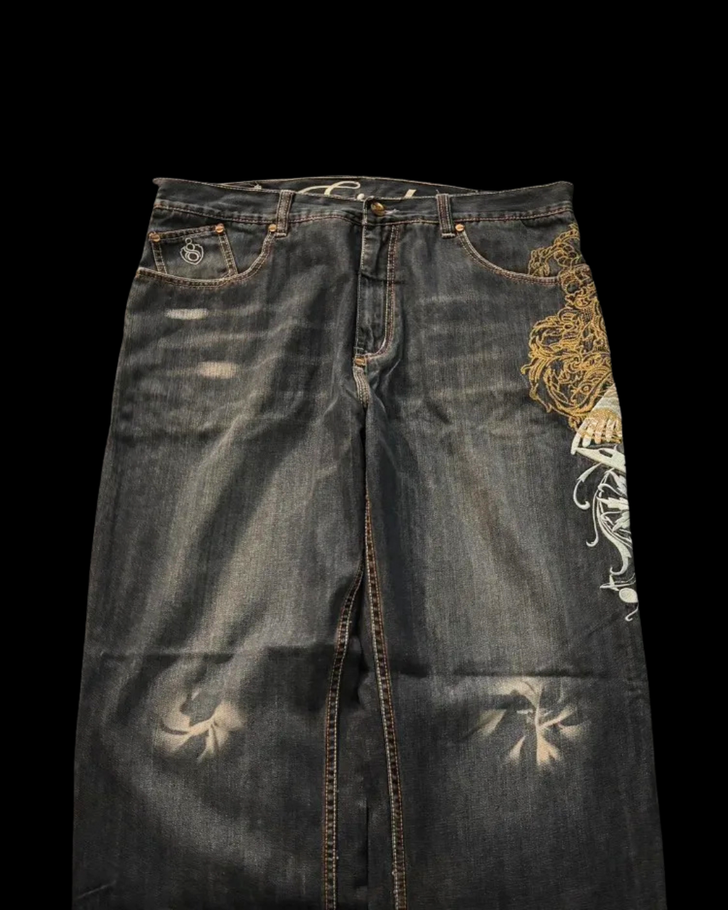 'GILDED RELIC' JEANS
