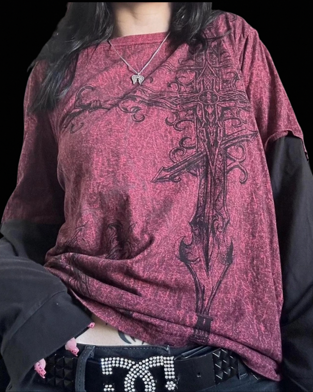 'CRIMSON' LONGSLEEVE