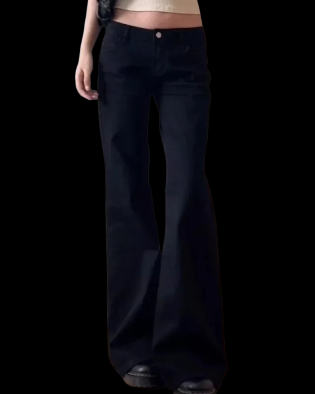 'MIDNIGHT FLARE' JEANS